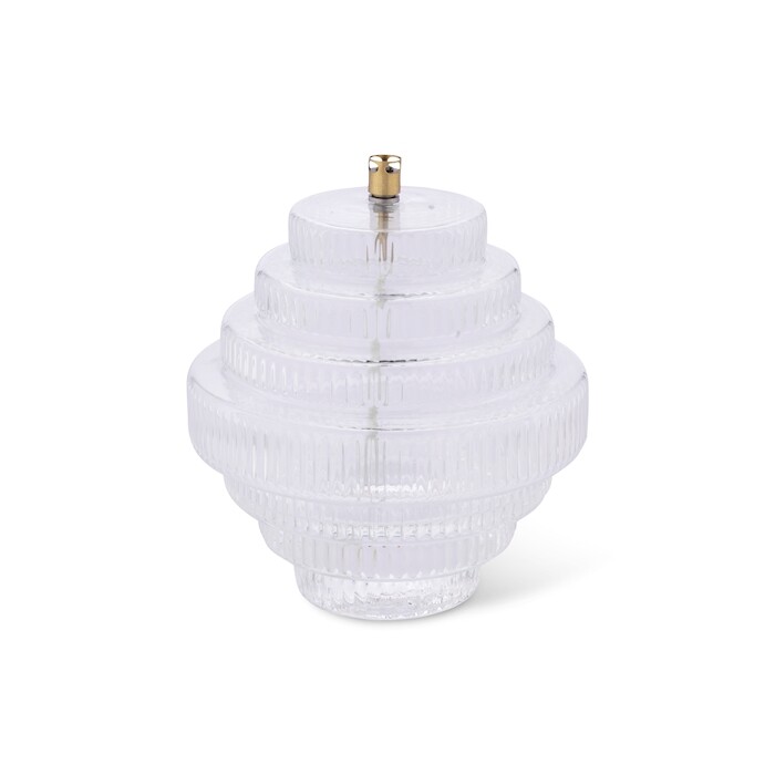 Twin Clear Brass L-Living-Fortunas_1