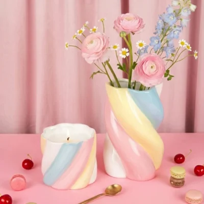 Vase-Candy- Marshmallow-L'expressionst-Fleurs-Fortunas-Mouscron