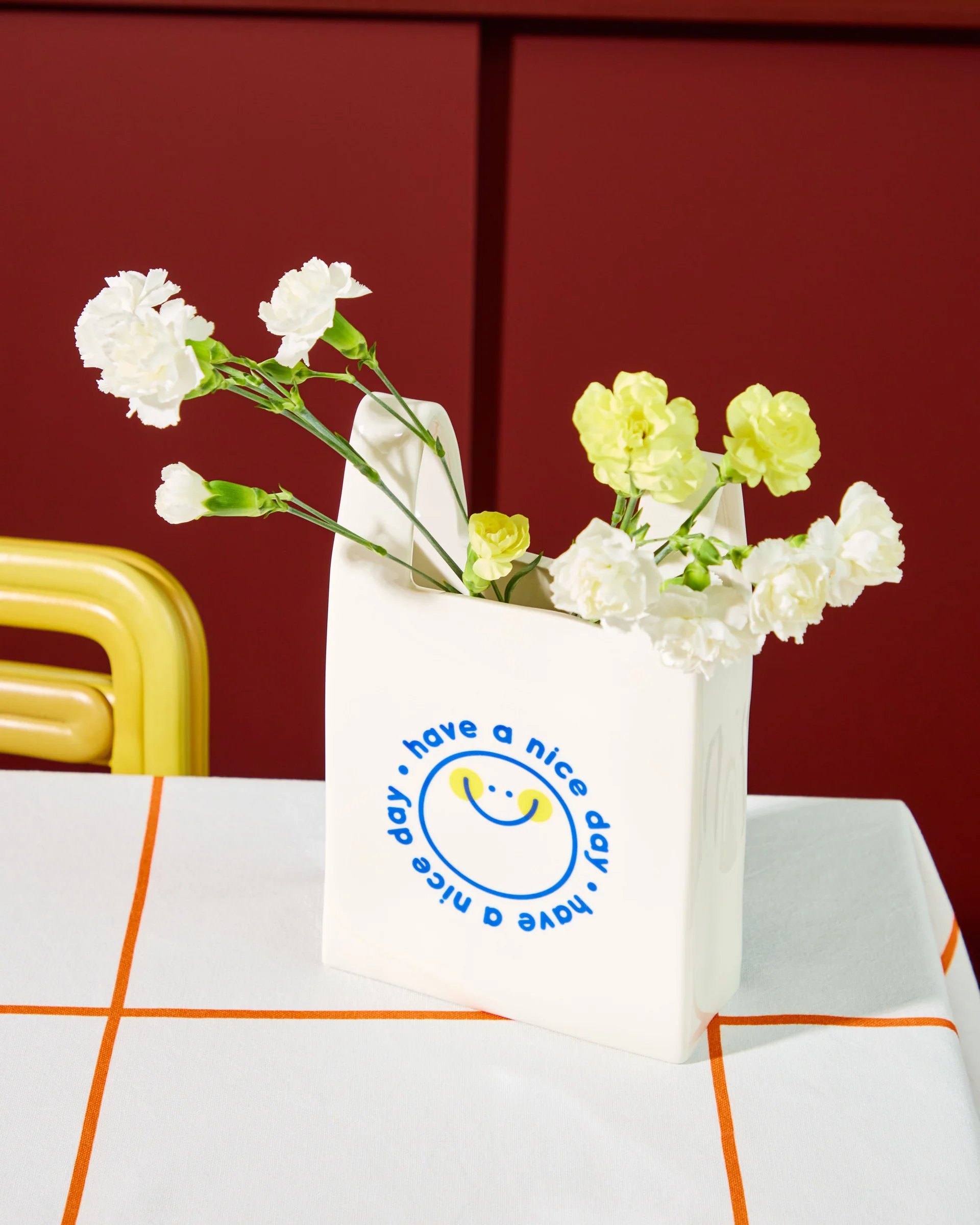 Vase-Sac- Fluid Market-Fleurs-Fortunas-Mouscron