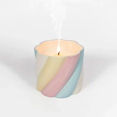 Bougie-Candy- Marshmallow-L'expressionst-Fleurs-Fortunas-Mouscron