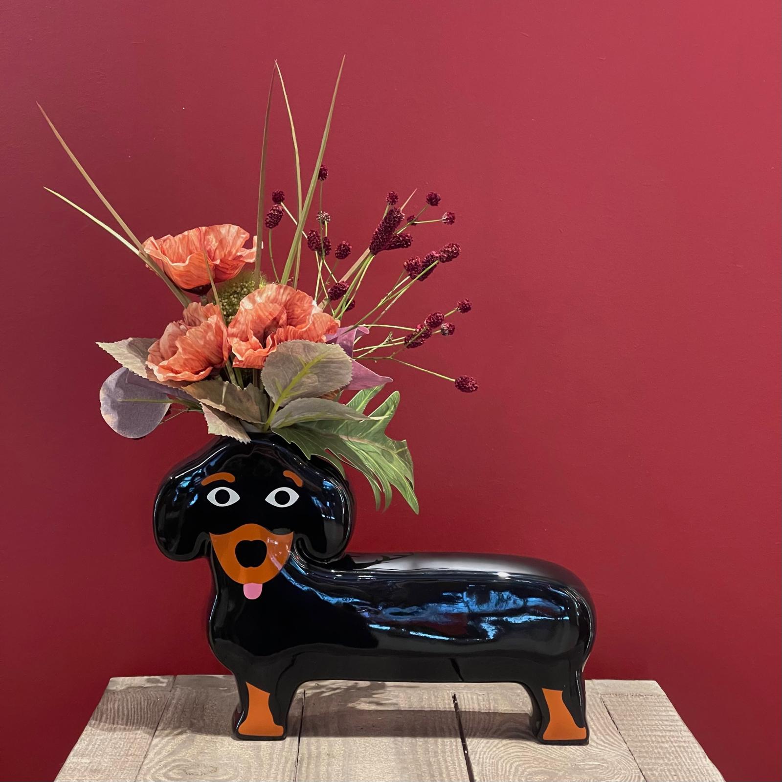 Vase Teckel-Fleurs-Fortunas-Mouscron