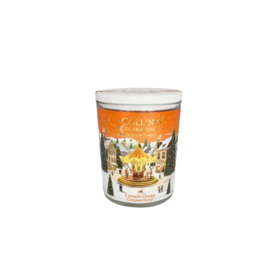 Bougie-Parfumée-Cannelle-Orange-Collines-de-Provence-Fleurs-Fortunas-Mouscron