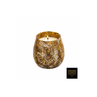 Bougie-Fiore-Gold-Fidrio-Fleurs-Fortunas-Mouscron