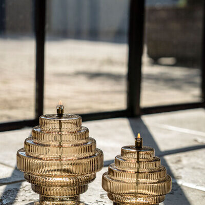 Lampe-Huile-Twin-Champagne-M-Peri-Living-Fleurs-Fortunas-Mouscron